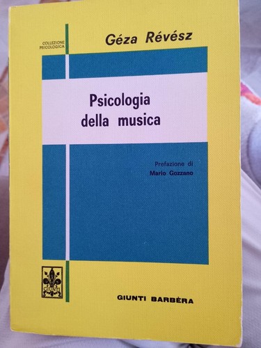 Geza revesz psicologia - revesz, della
