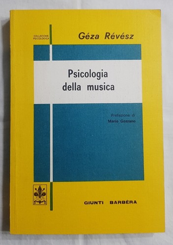 Geza revesz psicologia - -, della