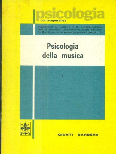 Psicologia della musica - psicologia,